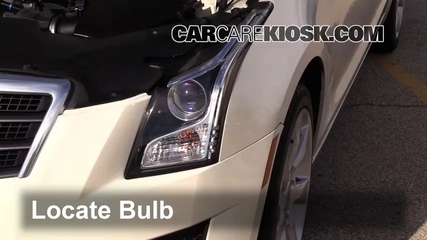 2014 Cadillac ATS 2.0L 4 Cyl. Turbo Lights Daytime Running Light (replace bulb)